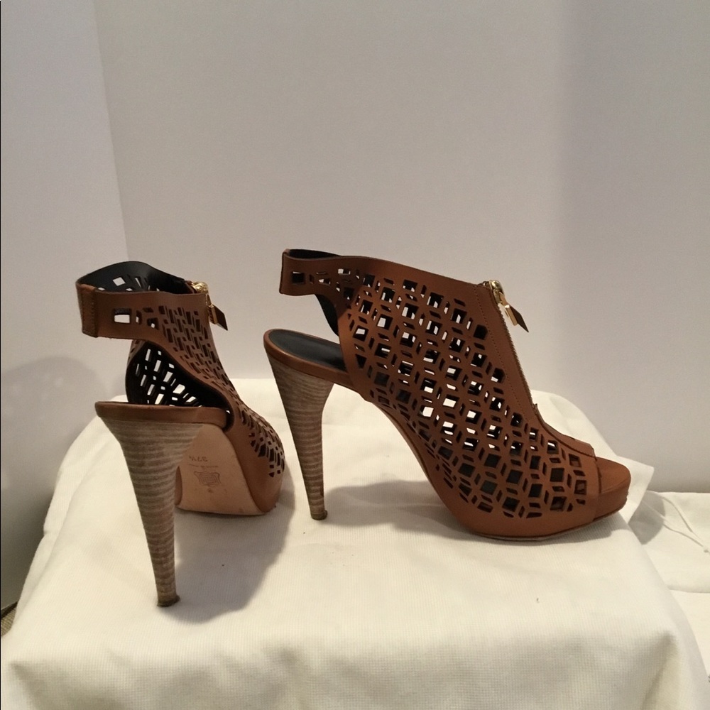 Open Toe Platform Stack Heel - image 1